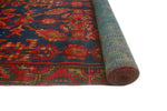 Vintage Beste Black/Burgundy Runner, 3'7" x 12'5"