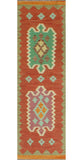 Sangat Anders Red/Green Runner, 2'0" x 6'7"