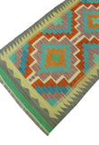Sangat Anoushir Red/Gold Runner, 2'7" x 10'1"