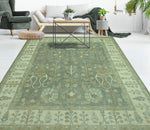 Peshawar Nazmiye Grey/Ivory Rug, 8'2" x 10'1"