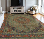 Semi Antique Cristina Beige/Red Rug, 8'0" x 12'0"