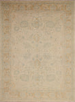 Sun-Faded Babak Ivory/Rust Rug, 8'11" x 12'2"