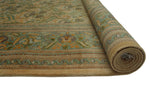 Wali Humjoli Beige/Green Rug, 8'2" x 10'0"