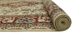 Wali Tabriz Ivory/Red Rug, 6'1" x 9'7"