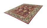 Peshawar Hormuzd Red/Green Rug, 8'0" x 9'8"