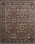 Versailles Agra Tabriz Drk. Red/Blue Rug, 7'11" x 9'7"