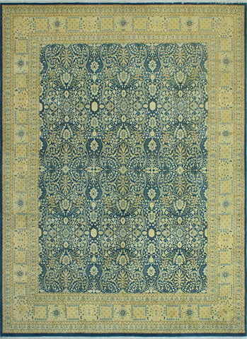 Versailles Tabriz H2 Grey-Blue/Ivory Rug, 7'10" x 10'4"