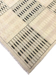 Sun-Faded Angra Lt. Green/Black Rug, 9'0" x 11'11"