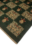 Peshawar Faridun Green/Green Rug, 6'1" x 8'9"