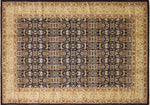 Peshawar Jadyra Blue/Gold Rug, 9'9" x 13'7"