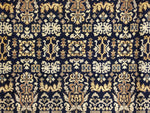 Peshawar Jadyra Blue/Gold Rug, 9'9" x 13'7"