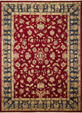 Peshawar Jamilya Red/Blue Rug, 10'1" x 13'9"