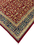 Peshawar Zuhair Red/Blue Rug, 8'10" x 11'6"