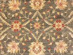 Peshawar Jangul Grey/Ivory Rug, 10'0" x 13'9"