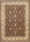 Peshawar Sarvinoz Brown/Ivory Rug, 8'11" x 12'0"