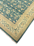 Sun-Faded Huxley Teal Blue/Ivory Rug, 8'0" x 9'9"