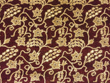 Peshawar Ahmed Eggplant/Gold Rug, 9'1" x 12'1"