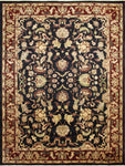 Peshawar Ben Black/Drk. Red Rug, 9'0" x 11'8"