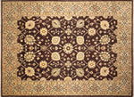 Peshawar Alma Chocolate/Ivory Rug, 10'0" x 13'8"