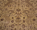 Wali Agra Ivory/Eggplant Rug, 10'1" x 14'1"