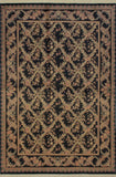 Wali Holden Black/Black Rug, 6'1" x 9'2"