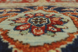 Aria Bolton Red/Blue Rug, 9'8" x 13'6"