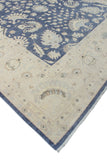 Yousafi Alam Blue-Grey/Ivory Rug, 10'2" x 13'10"