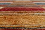 Peshawar Cecia Beige/Chocolate Rug, 5'10" x 7'9"