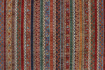 Khurgeen Braw)eigh Blue/Rust Rug, 5'8" x 7'10"