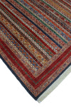 Khurgeen Braw)eigh Blue/Rust Rug, 5'8" x 7'10"