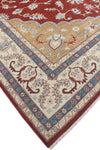 Aria Yasen Red-Rust/Ivory Rug, 9'0" x 11'8"