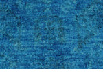 Overdyed Raleich Blue/ Rug, 6'0" x 8'6"