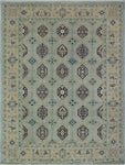Yousafi Aesclin Grey/Blue Rug, 10'0" x 13'8"