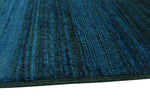 Overdyed Carlene Blue/Green Rug, 2'10" x 5'0"