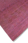 Overdyed Zarghona Purple/ Rug, 4'11" x 6'2"