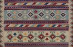 Sangat Bradig Ivory/Blue Rug, 6'6" x 10'7"