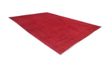 Overdyed Mani Red/ Rug, 9'11" x 13'9"