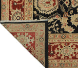 Peshawar Rubin Black/Rust Rug, 8'2" x 9'11"