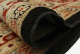 Peshawar Rubin Black/Rust Rug, 8'2" x 9'11"