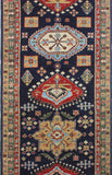 Aria Howard Blue/Gold Rug, 2'7" x 7'7"