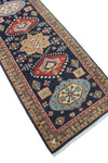 Aria Howard Blue/Gold Rug, 2'7" x 7'7"