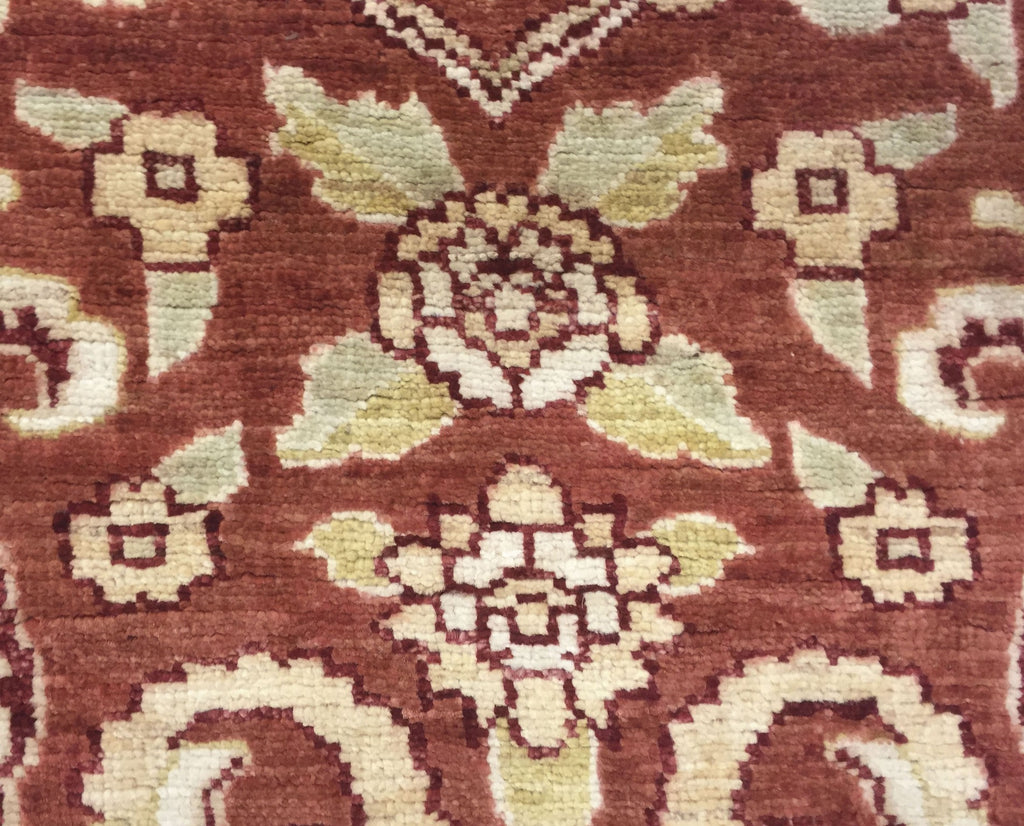 Sun-Faded Wesley Rust/Gold Rug, 8'10