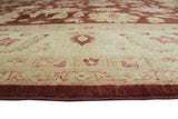 Peshawar Zouhair Rust/Ivory Rug, 9'0" x 11'11"