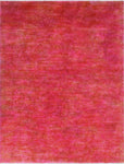 Overdyed Mishel Pink/Gold Rug, 5'2" x 6'10"