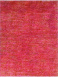 Overdyed Mishel Pink/Gold Rug, 5'2" x 6'10"