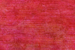 Overdyed Mishel Pink/Gold Rug, 5'2" x 6'10"