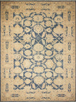 Peshawar Mujune Blue/Beige Rug, 8'10" x 11'9"