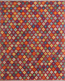 Balochi Diane Red/Orange Rug, 4'11" x 6'6"