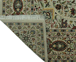 Wali Chugtai Lt. Grey/Black Rug, 8'4" x 10'2"