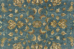 Yousafi Briseyda Blue-Grey/Beige Round Rug, 10'2" x 10'2"